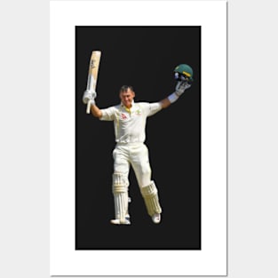 Australian cricketer Marnus Labuschagne Posters and Art